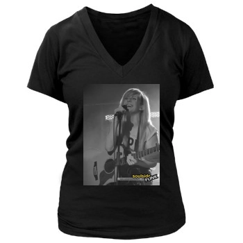 Ellie Goulding Women's Deep V-Neck TShirt