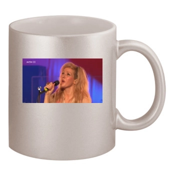 Ellie Goulding 11oz Metallic Silver Mug