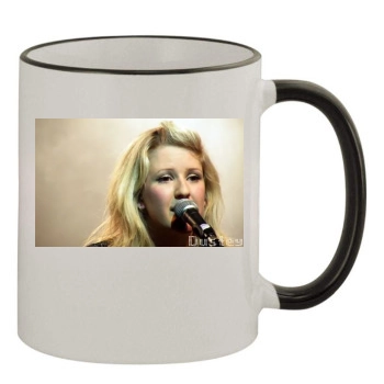 Ellie Goulding 11oz Colored Rim & Handle Mug