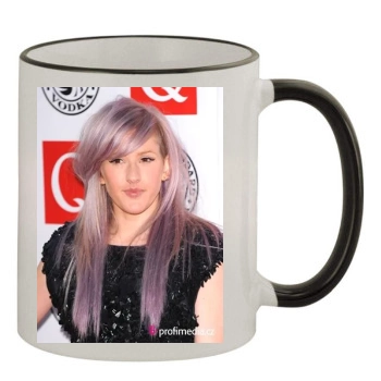 Ellie Goulding 11oz Colored Rim & Handle Mug