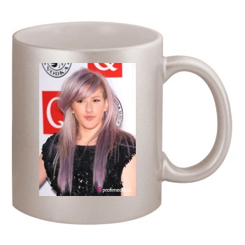 Ellie Goulding 11oz Metallic Silver Mug