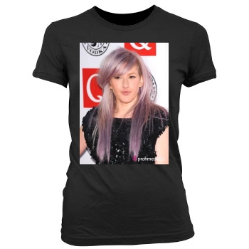 Ellie Goulding Women's Junior Cut Crewneck T-Shirt