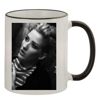 Ellie Goulding 11oz Colored Rim & Handle Mug