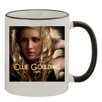 Ellie Goulding 11oz Colored Rim & Handle Mug