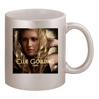 Ellie Goulding 11oz Metallic Silver Mug