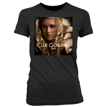 Ellie Goulding Women's Junior Cut Crewneck T-Shirt