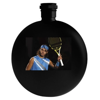 Rafael Nadal Round Flask