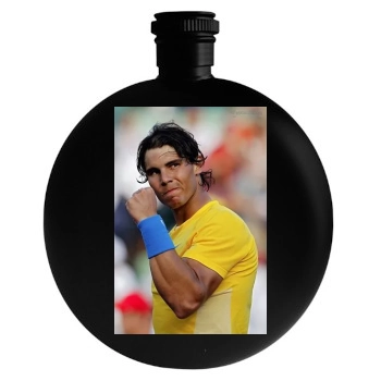 Rafael Nadal Round Flask