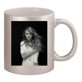 Taylor Swift 11oz Metallic Silver Mug