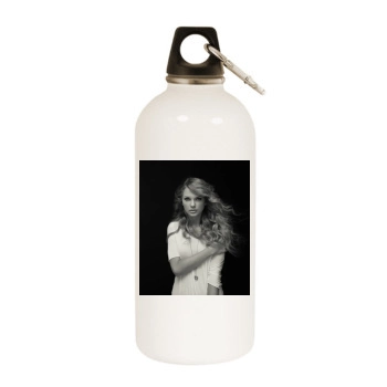 Taylor Swift White Water Bottle With Carabiner