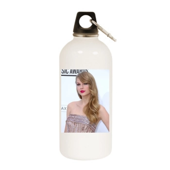 Taylor Swift White Water Bottle With Carabiner