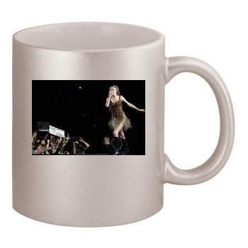 Taylor Swift 11oz Metallic Silver Mug