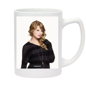 Taylor Swift 14oz White Statesman Mug