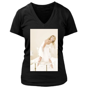 Taylor Swift Women's Deep V-Neck TShirt