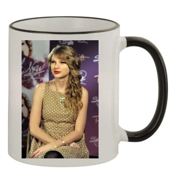 Taylor Swift 11oz Colored Rim & Handle Mug