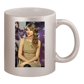 Taylor Swift 11oz Metallic Silver Mug