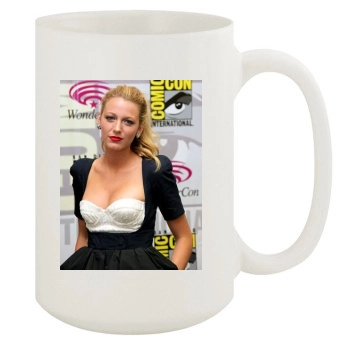 Blake Lively 15oz White Mug