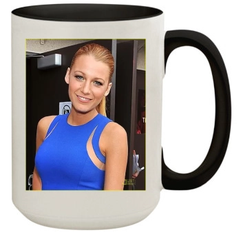 Blake Lively 15oz Colored Inner & Handle Mug