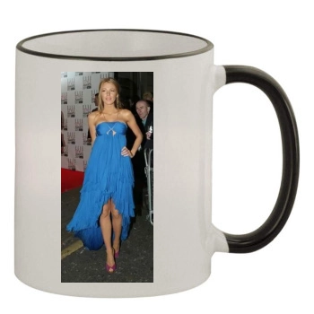 Blake Lively 11oz Colored Rim & Handle Mug