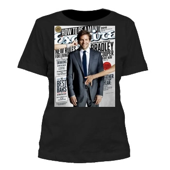 Bradley Cooper Women's Cut T-Shirt