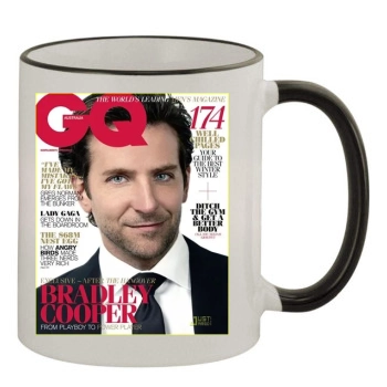 Bradley Cooper 11oz Colored Rim & Handle Mug