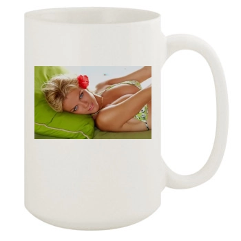 Brooklyn Decker 15oz White Mug