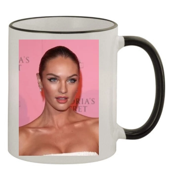 Candice Swanepoel 11oz Colored Rim & Handle Mug