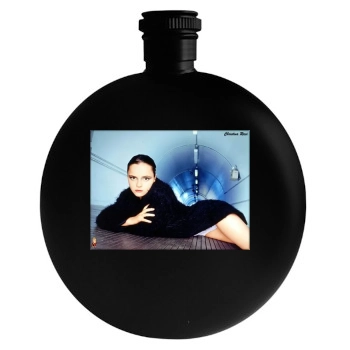 Christina Ricci Round Flask