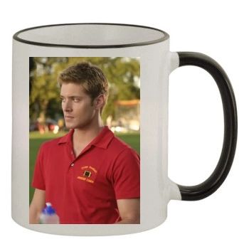 Jensen Ackles 11oz Colored Rim & Handle Mug