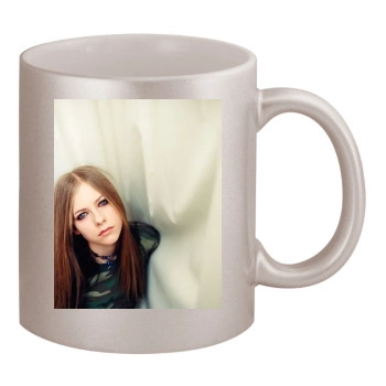 Avril Lavigne 11oz Metallic Silver Mug