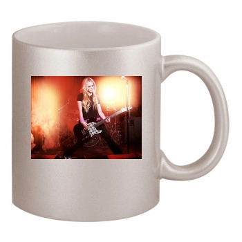 Avril Lavigne 11oz Metallic Silver Mug