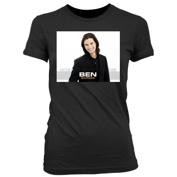 Ben Barnes Women's Junior Cut Crewneck T-Shirt