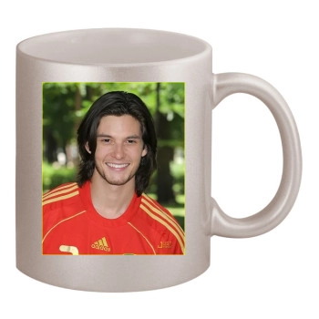 Ben Barnes 11oz Metallic Silver Mug