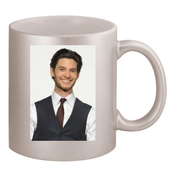 Ben Barnes 11oz Metallic Silver Mug