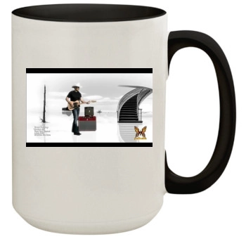 Brad Paisley 15oz Colored Inner & Handle Mug