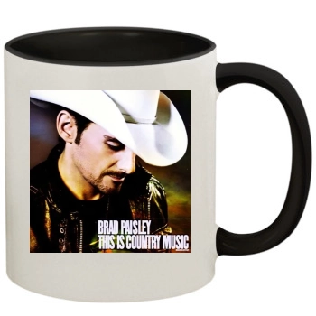 Brad Paisley 11oz Colored Inner & Handle Mug