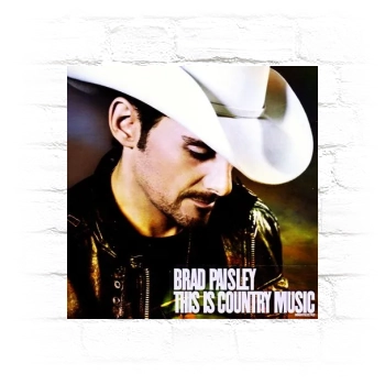 Brad Paisley Metal Wall Art