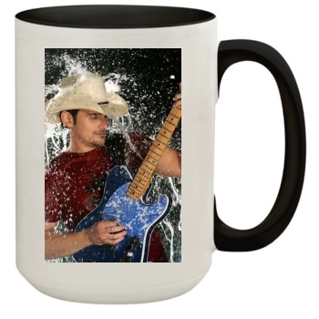 Brad Paisley 15oz Colored Inner & Handle Mug