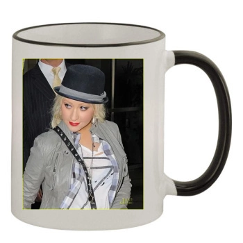 Christina Aguilera 11oz Colored Rim & Handle Mug