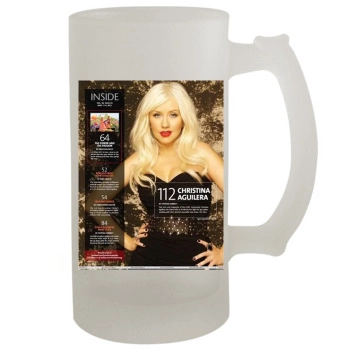 Christina Aguilera 16oz Frosted Beer Stein