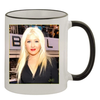 Christina Aguilera 11oz Colored Rim & Handle Mug