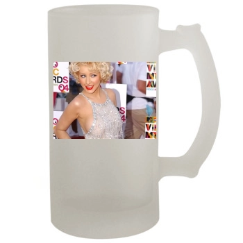 Christina Aguilera 16oz Frosted Beer Stein