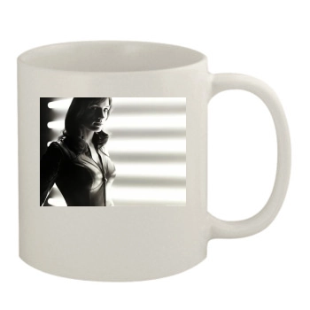 Famke Janssen 11oz White Mug