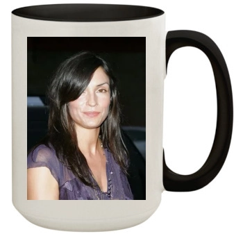 Famke Janssen 15oz Colored Inner & Handle Mug