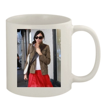 Famke Janssen 11oz White Mug