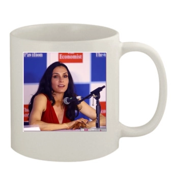 Famke Janssen 11oz White Mug