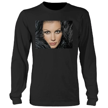 Famke Janssen Men's Heavy Long Sleeve TShirt