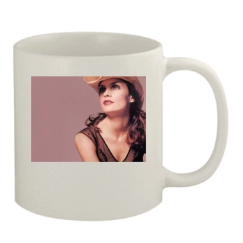 Famke Janssen 11oz White Mug