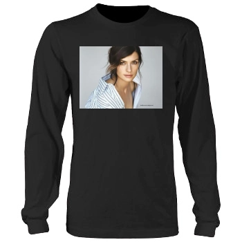 Famke Janssen Men's Heavy Long Sleeve TShirt