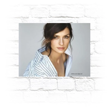 Famke Janssen Metal Wall Art